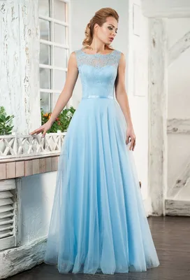 Вечернее платье Annа Dress Элиза голубое — купить в Москве - Свадебный ТЦ  Вега