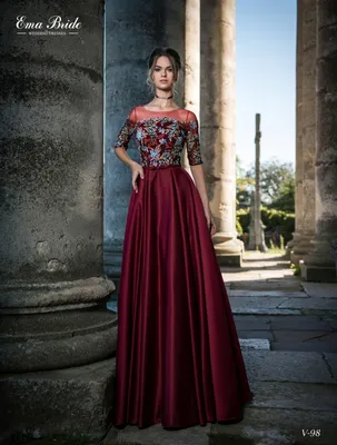 Длинное выпускное платье ABINA в сиреневом цвете ❖Вечерние, выпускные платья  ОПТом от производителя ☙ Валентина Гладун