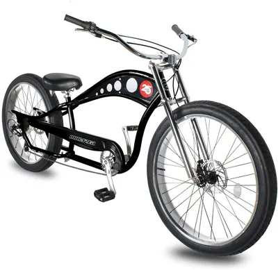 Micargi Vancouver Chopper Stretch Beach Cruiser Bike - 7 Speed