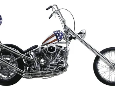 Chopper bike flames hi-res stock photography and images - Alamy
