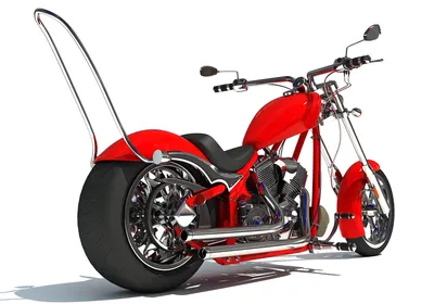 3D Chopper Bike Model – 3D Horse