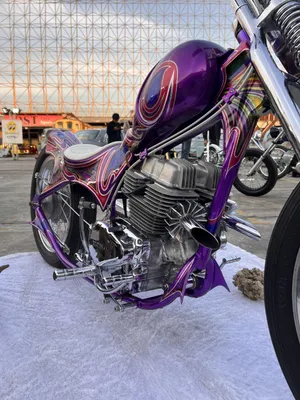 Honda Rebel Chopper⚡️I got to see this bike at a show in Thailand. He rides  it as well. : r/choppers