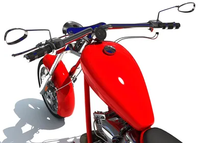 3D Chopper Bike Model – 3D Horse