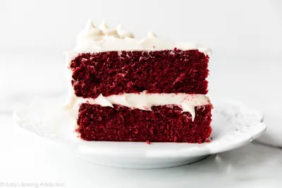 Red Velvet Cake with Cream Cheese Frosting - Sally's Baking Addiction