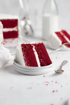 The Best Red Velvet Cake with Almond Cream Cheese Buttercream - Baking with  Blondie