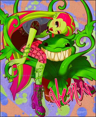 MONSTER HIGH Venus McFlytrap 2009 Original Doll Pink Green | eBay
