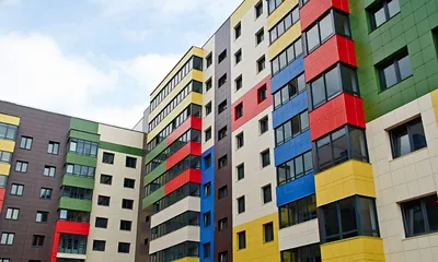 Вентилируемые фасады из фиброцементных плит, достоинства использования  фиброцементных плит для обустройства фасадов зданий