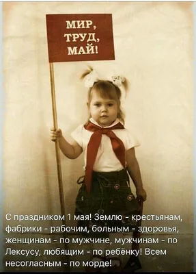 С 1 МАЯ! 🎈😄🎈УРА! | Смешные высказывания детей, Смешные открытки, Смешные  высказывания
