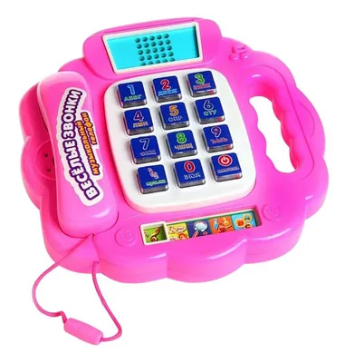 Игровой телефон \"Весёлые поиски\", звук - купить с доставкой по выгодным  ценам в интернет-магазине OZON (1075686508)