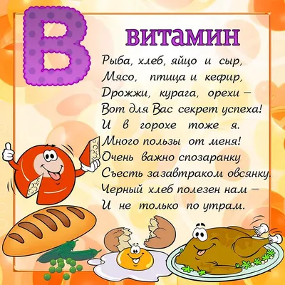 Картинки для детей витамины (42 лучших фото)