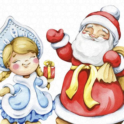 Дед мороз очень веселый дед мороз …» — создано в Шедевруме