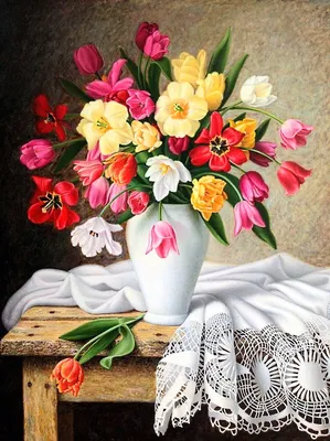 Тюльпаны Весенние Цветы Белые - Бесплатное фото на Pixabay - Pixabay