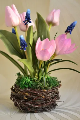 Цветы: весенние цветы в интернет-магазине Ярмарка Мастеров по цене 5000 ₽ –  KNKI4RU | Цветы, Кемерово - доставка по России