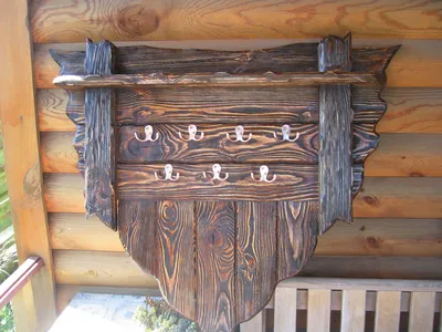 Деревянная вешалка для одежды своими руками | BAGIRA | Дзен
