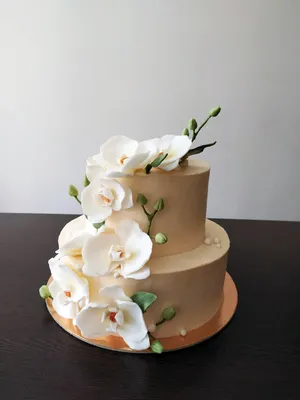 Торт «Свадебная орхидея» ⋆ Авторская кондитерская «Морошка»