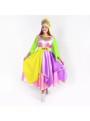 Весна с цветами» карнавальный костюм для девочки - Масочка