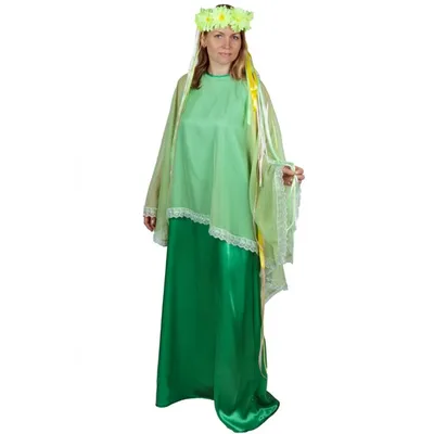 Карнавальный костюм Весна с кокошником Страна Карнавалия 21650124 купить в  интернет-магазине Wildberries