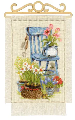 Весна на даче» картина Кутай Марии маслом на холсте — купить на ArtNow.ru