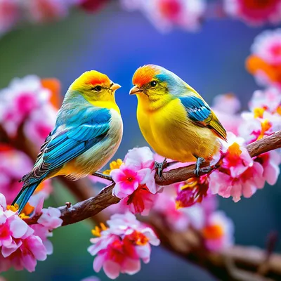 Весна птицы фото фотографии