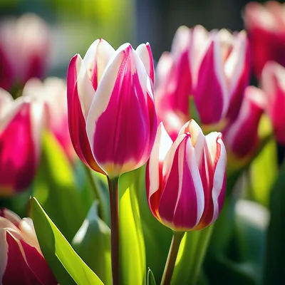 Красивые тюльпаны весны цветут в парке, нидерландской Голландии Стоковое  Фото - изображение насчитывающей нидерланды, украшение: 111259832
