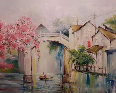 Buy Painting Весна в Японии - Art Compass Club