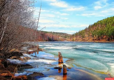 Весна в сибири фото