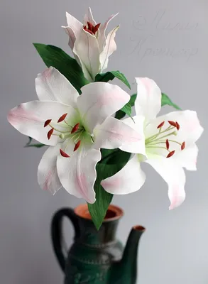 Ветка лилии .Арт.15 — Цветок Риса