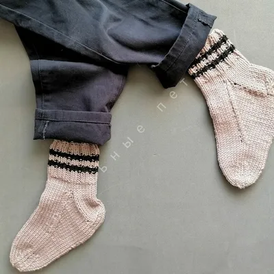Вязаные носочки для новорожденных детей Зайки серые купить за 350 руб. в  интернет-магазине Детский Лес с быстрой доставкой