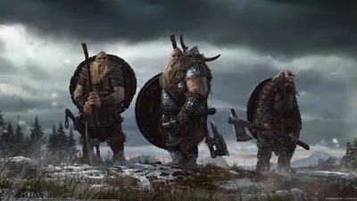 В какие спортивные игры играли викинги | Пикабу