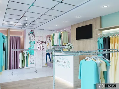 Проектирование магазина женской одежды - Проект шоу-рума - ARXY