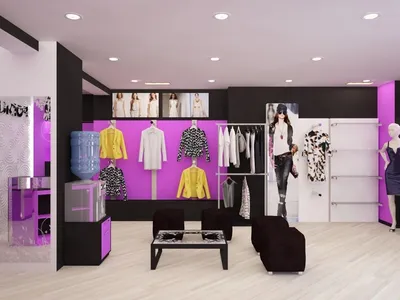 Дизайн для магазина женской одежды