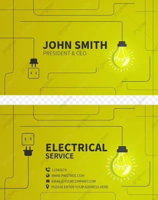 Визитки для электрика на дом: заказать в Москве. Визитки для  электромонтажных работ - примеры, цены