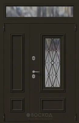 Входная дверь со стеклом для дома - купить в Луховицах по цене 7500 руб.