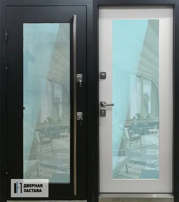 Входные металлические двери со стеклом в Электростали - купить по цене 7  000рублей от производителя