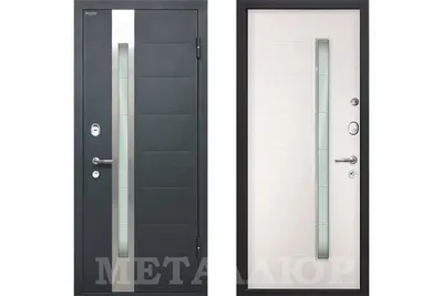 Металлические двери со стеклом входные — купить в Москве по цене  производителя