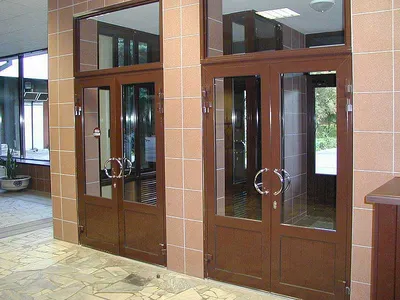 Классическая стальная стеклянная двустворчатая кованая железная дверь для  домашнего доступа | AliExpress