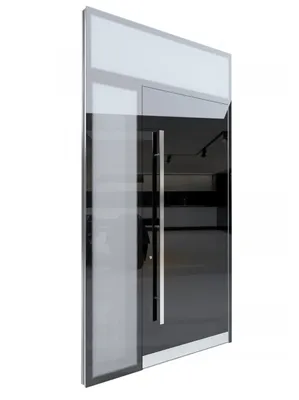 Входная металлическая дверь ДС 2 18 Вента К 01 со стеклом