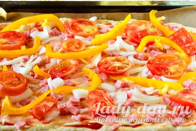 Домашняя пицца «как в ресторане» рецепт – Авторская кухня: Паста и пицца.  «Еда»