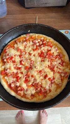 Пицца \"Каприччио\" - пошаговый рецепт с фото на Повар.ру