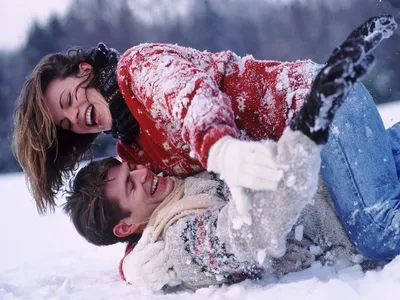 Зимняя романтика - 95 фото