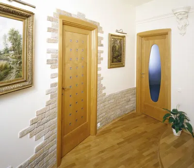 Декоративный камень в интерьере прихожей: 53 фото-идеи отделки стен  искусственным и натуральным камнем | Houzz Россия