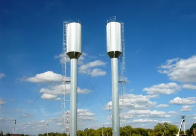 Изготовление водонапорной башни с баком объемом 175 куб.м.