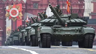 Военный парад на Красной площади • Президент России