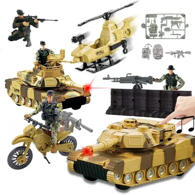 Танк игровой для детей, игрушечная военная техника, размер 39 см - купить с  доставкой по выгодным ценам в интернет-магазине OZON (925276316)