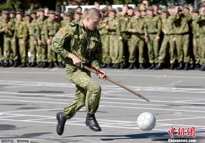 Drill of the special purpose unit : Ministry of Defence of the Russian  Federation