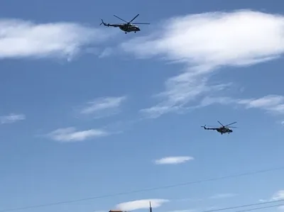 В Латвию прибыли американские боевые вертолеты Blackhawk (ФОТО, ВИДЕО) /  Статья