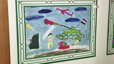 Рисунок Война глазами детей №122643 - «Защитник Родины моей!» (07.01.2024 -  15:14)
