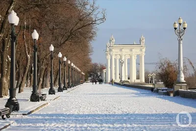 Волгоград зимой фото