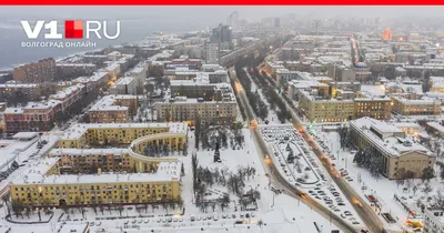 Фоторепортаж: в Волгоград вернулась настоящая зима - Волга-медиа