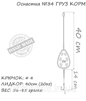 Волосяная оснастка | Rybolovam.com.ua